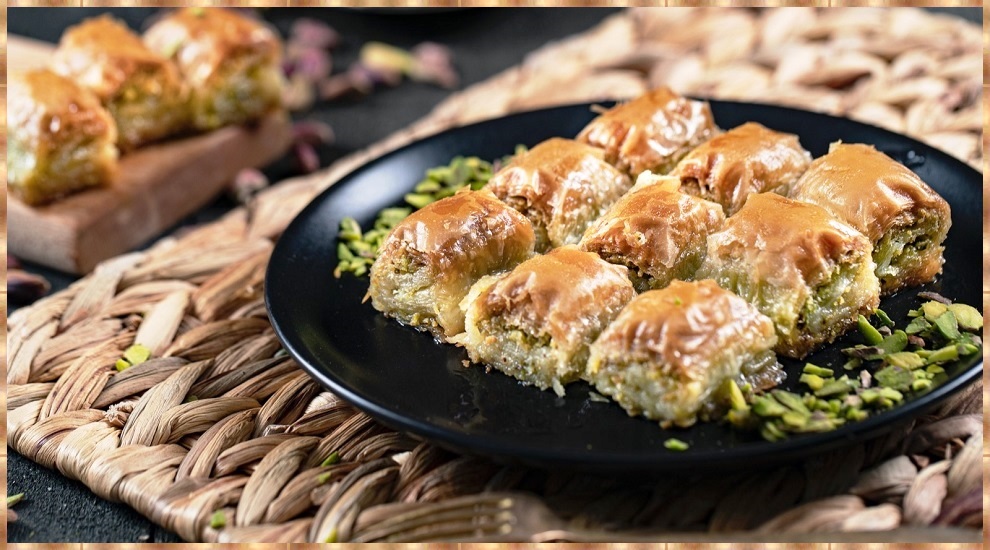 antep fıstıklı özel baklava